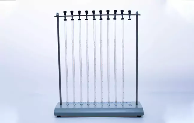 Esr Testing Rack 10 Position ESR Rack – Transparent PS Stand For Pipettes