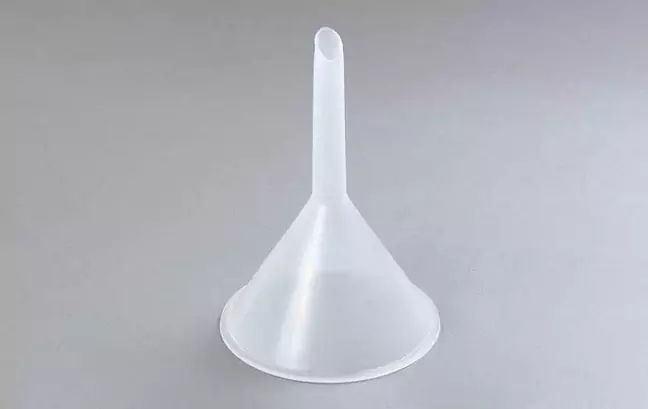 lab plastic funnel