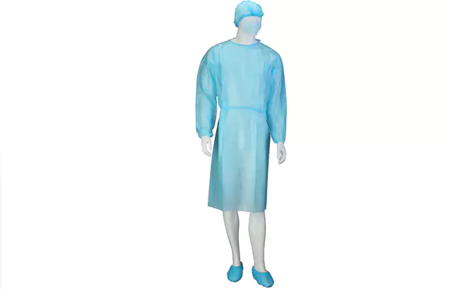 disposable isolation gown