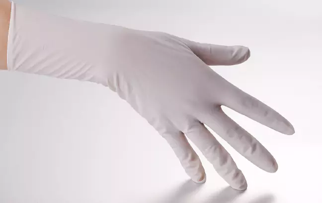 latex examination gloves