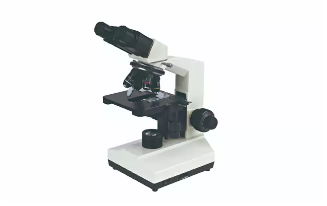 hinge binocular microscope