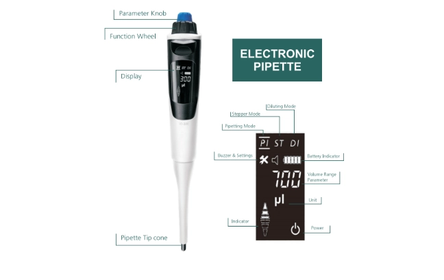multi functional electronic pipette