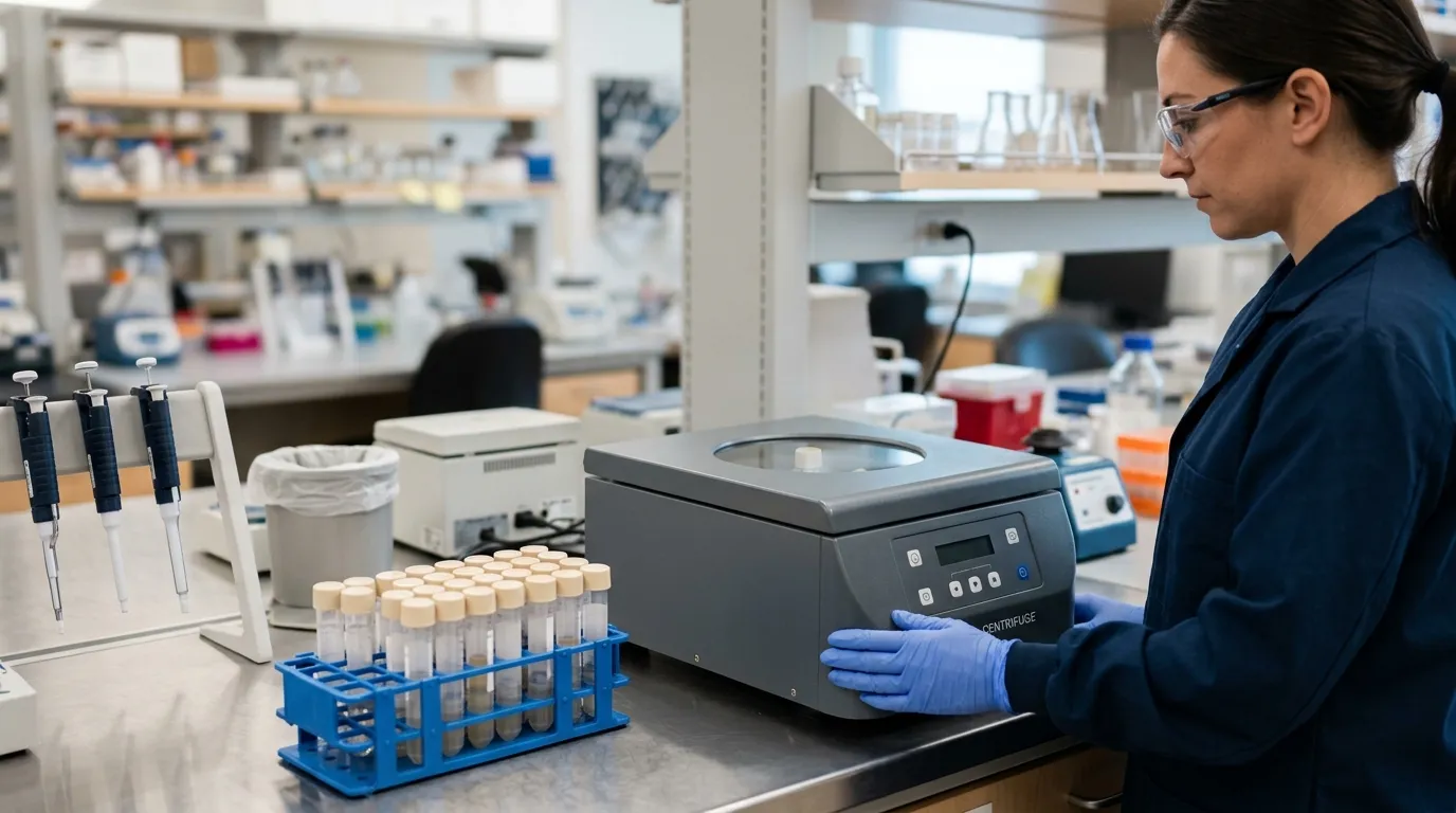 Gel clot activator tubes prepared for a closed centrifugation workflow