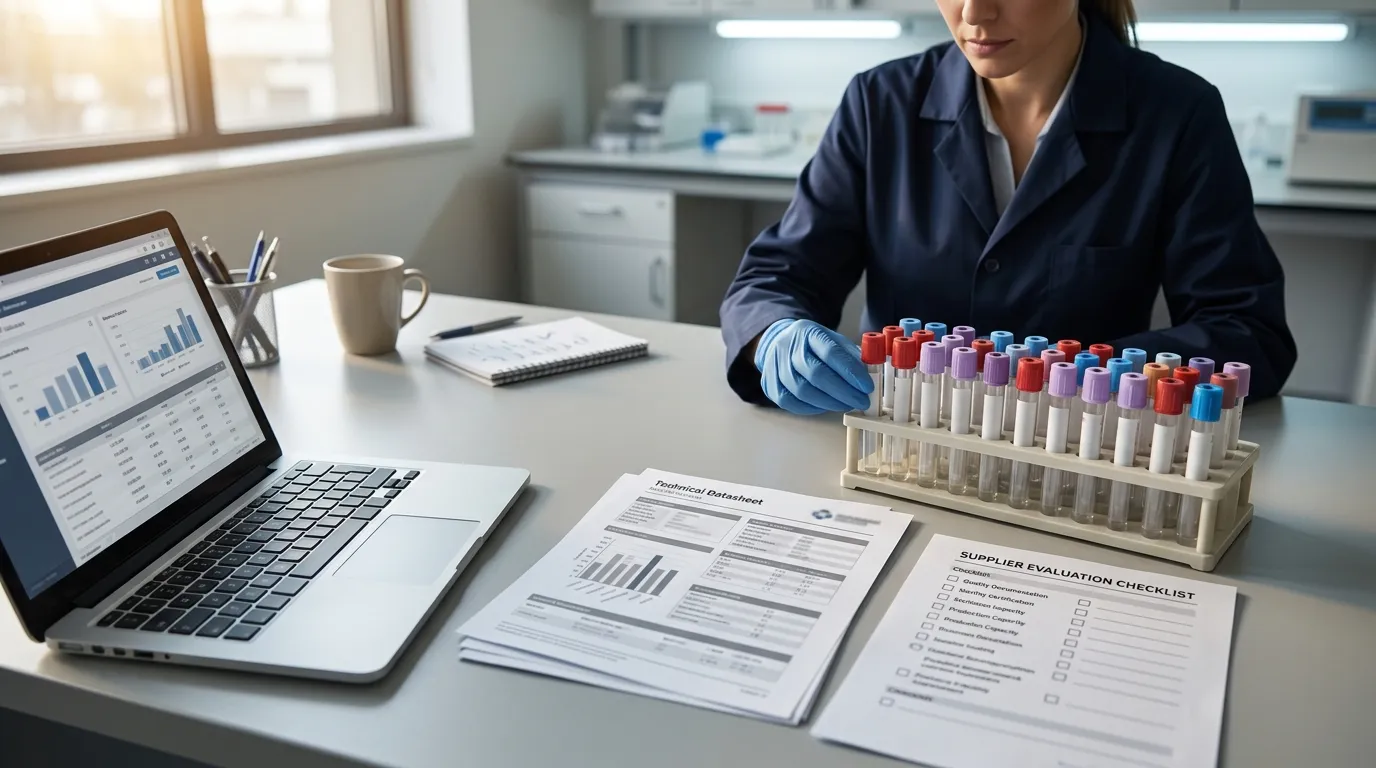 Blood collection tube documentation and supplier review for global procurement
